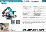DHS783Z  Máy Cưa Đĩa Dùng Pin(185mm/aws/bl) (không Kèm Pin Sạc)
