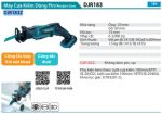 DJR183Z  Máy Cưa Kiếm Dùng Pin(18v) (không Kèm Pin Sạc)