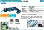 DJR185Z  Máy Cưa Kiếm Dùng Pin(18v) (không Kèm Pin Sạc)