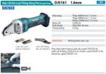 DJR360Z  Máy Cưa Kiếm Dùng Pin(bl)(18vx2) (không Kèm Pin Sạc)