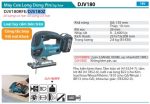 DJV180Z  Máy Cưa Lọng Dùng Pin(18v) (không Kèm Pin Sạc)