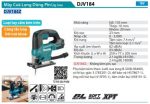 DJV184Z  Máy Cưa Lọng Dùng Pin(bl)(18v) (không Kèm Pin Sạc)