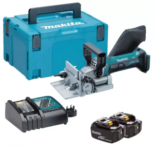 DPJ180RFE  Máy Ghép Mộng Dùng Pin(18v) (kèm 02 Pin 3.0 + Sạc Nhanh)