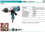 6906  Máy Siết Bu Lông(19mm)