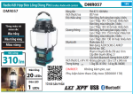 DMR057  Radio Kết Hợp Đèn Lồng Dùng Pin(18v/14.4v)