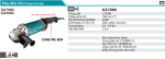 GA7080  Máy Mài Góc(180mm/2700w/công Tắc Bóp)