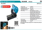M2400B  Máy Cắt Sắt(355mm/2000w)