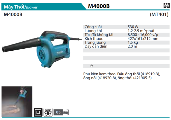M4000B  Máy Thổi