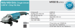 M9001B  Máy Mài Góc(230mm/2000w/công Tắc Bóp)