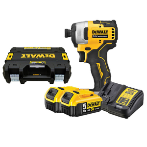 DCF809P2 Máy vặn vít cầm tay Dewalt 20Vmax/BL(kèm 02 pin 5.0Ah+ sạc)